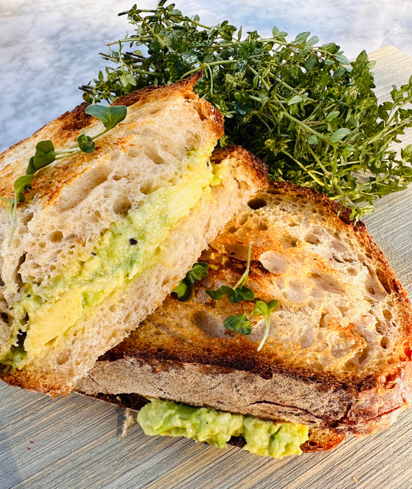 Toasted - Mashed Avo